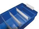 Lådstopp 80x40 mm till lagerlådor, 100-pack