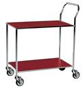 Hyllvagn Ekö, förzinkad/röd