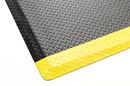 Arbetsplatsmatta Senso Deck, löpmeter, löpmeter, bredd 910 mm, svart/gul