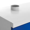 Kemikalieskåp med ventilation, HxBxD 1040x1000x435 mm