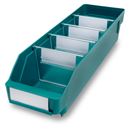 Lagerlåda Stemo 400x120x95 mm, 30-pack, grön