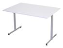 Lunchbord Tibro 1200x800 mm, silver/vit