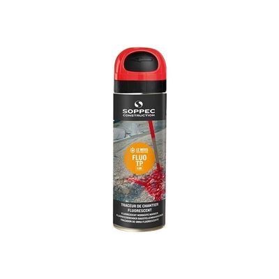 Markeringsfärg Soppec Fluo TP, röd. 12-pack á 500 ml
