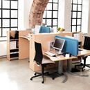 Sidoskåp Seattle, BxDxH 400x800x1250 mm, björk, vänster