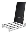 Stålpall Lakka med stöd, LxB 1200x800 mm