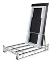 Stålpall Lakka med stöd, LxB 1200x800 mm