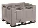 Pallcontainer Big Box, 610 liter, med 3 medar
