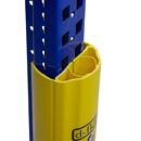 Stolpskydd Krokan för pallställ, H 400 mm, stolpbredd 75-100 mm