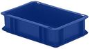 Plastback Teff med tät sida och botten, LxBxH 300x200x75 mm, blå, 5-pack