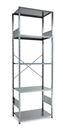 Lagerhylla  Galvaniserad, grund, BxDxH 1000x600x3000, öppen