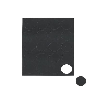 Magnetisk prick, 19 mm, svart, 100 st/fp