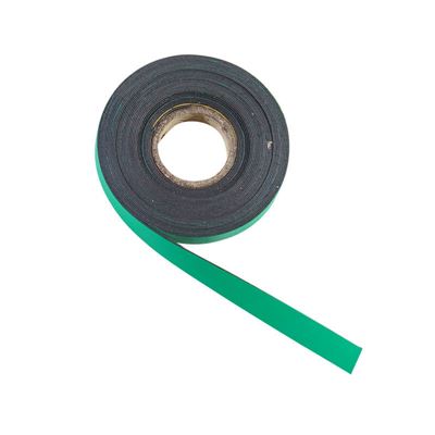 Magnetband, BxL 10 mm x 5 m, grön, 5 st/fp