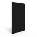 Golvskärm Edge, 1500x1000 mm, svart, svart