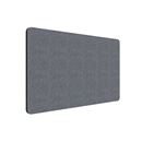 Edge  bordsskärm 1400x700 mm, frontmonterad, grå, svart