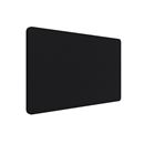 Edge  bordsskärm 1400x700 mm, frontmonterad, svart, svart