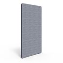 Golvskärm Edge, 1500x1200 mm, grå, svart