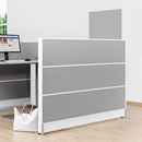 Skärmvägg Silence Wall 1400x2200 mm, svart (6099), björk