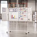 Presentationstavla Lygne, med hjulstativ