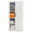 Plåtskåp Searle med elkodlås, med elkodlås, 1980x1000x440 mm, vit