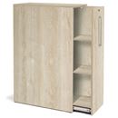 Sidoskåp Seattle, BxDxH 400x800x1250 mm, ek, höger