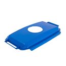 Lock till källsorteringskärl Gilen, lock för papper, 60 L, blå