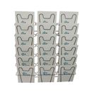 Broschyrställ Titus för vägg A4