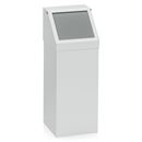 Soptunna med vipplock Kirra, enkelsidig, volym 50 liter