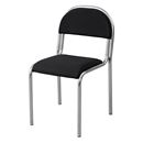 Konferensstol Lonett, svart/krom