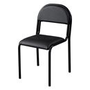 Konferensstol Lonett, svart galon/svart