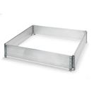 Pallkrage av metall, LxB 800x600 mm, 4 gångjärn, 2 st/fp, 5 fp eller fler