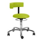 Ergonomisk Åkstol Saturn, grön, konstläder