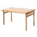 Hopfällbart bord Fixbord, LxB 1800x700 mm, eklaminat