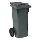 Soptunna PWS 80-liter, grå/grå