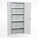 Kemikalieskåp Alida, HxBxD 1950x920x420 mm, grå