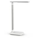 Skrivbordslampa LED Jack, dimbar, vit/silver