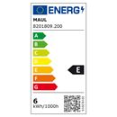 Skrivbordslampa LED Jack, dimbar, vit/silver
