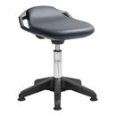 Ståstödstol Odette, med glidfötter, H 420-550 mm, blå