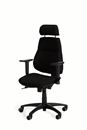 Kontorsstol Sverigestolen 817 Ekonomi, tyg Gaja Classic, svart