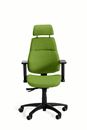 Kontorsstol Sverigestolen 817 Ekonomi, tyg Gaja Classic, grön