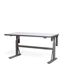 Höj och sänkbart Arbetsbord Tyr, BxD 1200x800 mm, grå
