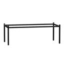 Benstativ till Klädskåp Fydor, B 1200 mm, svart