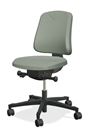 Kontorsstol Höganäs 260, tyg Cura, ljusgrön