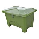 Redskapslåda Kvanne med gasdämpare, 280 L, svart, BxDxH 750x1110x745 mm