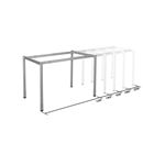 Stativ DUO-C, L 1200-2000 mm, silver