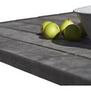 Bänkbord Dante ReTex, utan ryggstöd, för 6 personer, längd 1770 mm grå