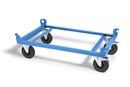 Pallvagn Konrad, för Europapallar, lastkapacitet 500 kg, lasthöjd 280 mm, blå, från 10 st