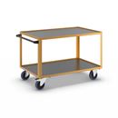 Rullvagn Lisette, med skjutbygel som klickas fast, LxB 1350 x 800 mm, lastkapacitet 350 kg