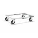 Backvagn Universal, med massivgummihjul, lastkapacitet 250 kg, lastyta 810 x 610 mm, galvaniserat