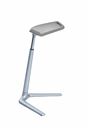 Ståstol Milo, höjdinställning 620 – 850 mm, grå sits