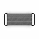 Rullbord Pelle, 2 hyllplan, lastkapacitet 200 kg, LxBxH 1100 x 520 x 950 mm, svart